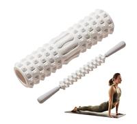Rodillo de espuma de respaldo - EVA Músculo de densidad media, Masaje de tejido profundo para ejercicios de estiramiento, Yoga Fitness Training para piernas, brazos, pies