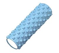 Rodillo de espuma de tejido profundo de tamaño completo que proporciona un masaje deportivo con estimulación de puntos de activación para el hogar, gimnasio, oficina, viajes, atletas, 45 cm, estilo A