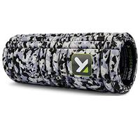 Rodillo de espuma GRID de TriggerPoint - Superficie multi-densidad, compresión firme para recuperación muscular, núcleo hueco, videos gratuitos en línea, 33 cm, camuflaje gris