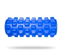 Rodillo de espuma GymBeam M-Roll azul, rodillo de espuma 3D para pilates, masaje muscular y relajación, mejora la movilidad y el movimiento muscular, favorece la circulación., Blau