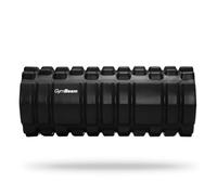 Rodillo de espuma GymBeam para fitness y pilates. Rodillo de pilates que mejora la flexibilidad y la movilidad articular, aumenta la circulación y reduce el estrés., Schwarz
