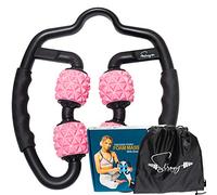 Rodillo de espuma masajeador de tejido profundo | Fascia Blaster herramientas de masaje miofascial con bolsa de gimnasio con cordón | Rodillo muscular para piernas | Fit Roller Pro, masajeador de