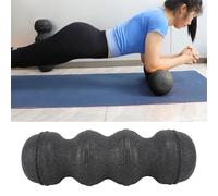 Rodillo de Espuma para Ejercicio de 45x15 Cm, Rodillo de Espuma de Equilibrio de Alta Densidad, Material EPP Diseño de Ranura único Extremos Redondeados Cómodos Entusiastas del