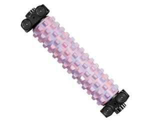 Rodillo de Espuma para Ejercicio | Masaje De Estiramiento Profundo Con | Roller Muscular con Soporte Integrado - Para Casa, Estudio, Yoga, Pilates, Fitness y Entrenamiento Post-Deporte