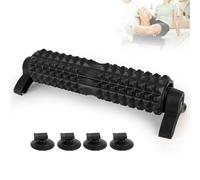 Rodillo de espuma para la columna vertebral con masaje de textura 3D, 53 cm, rodillo de espuma con soporte, rodillo de espuma para espalda y piernas, dureza media, para estiramiento corporal