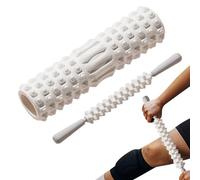 Rodillo de espuma para la espalda: cilindro de masaje Eva, herramienta de recuperación muscular, dispositivo de estiramiento de tejido profundo | Yoga Fitness entrenamiento rehabilitación ejercicio te
