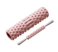 Rodillo de espuma para la espalda - Rodillo Eva de alta densidad, herramienta de masaje muscular profundo, ejercicio de estiramiento, yoga, ayuda a la recuperación, cuerpo completo | Perfecto cómodo