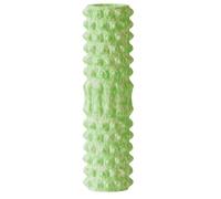 Rodillo de espuma para masaje muscular de tejido profundo, masajeador deportivo de rejilla de puntos de activación, herramienta ligera de fisioterapia, rodillo muscular negro para recuperación