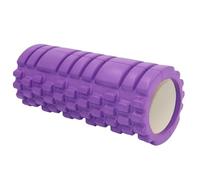 Rodillo de espuma Rodillo de espuma for Fitness, columna Yoga, bloque for gimnasio, rejilla masaje, ejercicio terapia punto gatillo(L purple)