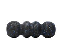 Rodillo de espuma Rodillo de espuma for masaje muscular, forma hueso, EPP, gimnasio, Yoga, liberación miofascial, columna, eje deportivo, Fitness, espalda Lumbar(Black blue)