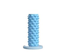 rodillo de espuma Rodillo De Espuma For Yoga, Eje De Columna, Gimnasio, Rodillo De Masaje Muscular, Ejercicio, Espalda, Cintura, Muslos(Blue 30x10cm)