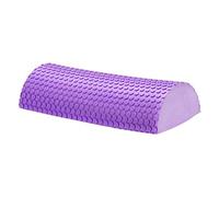 Rodillo de espuma semicircular, eje de ejercicio de espalda EVA, columnas de yoga para masaje muscular de tejido profundo, rodillo de espuma semicircular para uso doméstico