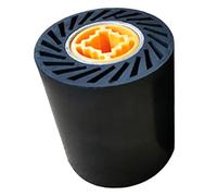 Rodillo de expansión compacto de nailon, pulidor, accesorio para amoladora, tamaño 90 x 100 mm, diámetro exterior de 100 mm, accesorios de amoladora angular, calibre de metal, cepilladora rotativa,