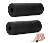 Rodillo de fascia pequeño para pies, juego de 2 minirodillos para fascia, alivia el dolor, promueve la circulación sanguínea y la movilidad, fácil de usar en casa, antideslizante, duradero