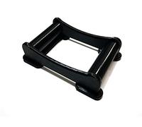 Rodillo de filamento universal, funcionamiento suave, se adapta a casi cualquier tamaño/tipo de rollo de filamento 3D (negro)