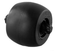 Rodillo de goma de repuesto para aspiradora Deebot para OZMO 950 con rodamiento de bolas, movimiento más suave y menos ruido en suelos duros