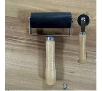 Rodillo de goma para herramientas, Brayer para impresión de tinta, grabado, bloque de estampado de pared, pinceles de pegamento, rodillos para manualidades, pintura de lino, relieve