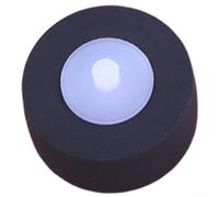 Rodillo de goma Pinch Roller 13 x 6 x 2 mm para grabadora de cassette, plataforma de cassette, rollo de repuesto de 13 mm, rueda de goma negra para grabadora de cintas, 13 x 6 x 2 mm, marcha suave
