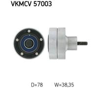Rodillo De Guía SKF Para Correa De Accionamiento VKMCV 57003