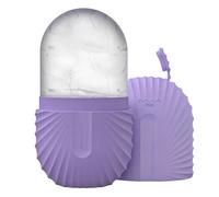 Rodillo de hielo de silicona para cara y ojos, masajeador facial, 6,2 x 4,4 x 11,4 cm, masajeador facial, reafirmante facial, antienvejecimiento, arrugas, anillos oscuros, reduce el dolor muscular