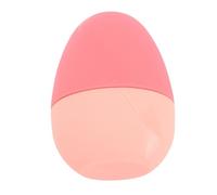 Rodillo de hielo facial de silicona reutilizable y a prueba de fugas, ideal para reducir hinchazón, despierta la mirada y hidratar la piel, color rosa