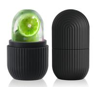 Rodillo de Hielo para la Cara, Ice Roller, Masaje Facial con Hielo, Reafirmación Facial, Reduce la Hinchazón, Mini Moldes de Hielo de Silicona para Hombres, Mujeres, Cuidado de la Piel