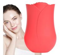 Rodillo de hielo pequeño para cubitos de hielo, rodillo de hielo de silicona, molde de hielo facial, rodillo de hielo reutilizable para aliviar la hinchazón facial y ocular, congelador para el cuidado