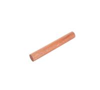 Rodillo de madera para hornear, 2 piezas de accesorios para hornear para el hogar: rodillo de madera maciza, rodillo especial extendido para masa de piel de masa (A 25 cm)