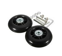 Rodillo de maleta con tornillos de repuesto para caja de equipaje, maleta, rueda giratoria flexible, accesorio de reparación, C