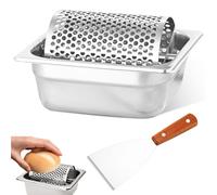 Rodillo de mantequilla de acero inoxidable 304 con espátula, dispensador de mantequilla de 1 L con soporte, dispensador de mantequilla para pan, distribuidor de mantequilla duradero, para negocios