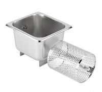Rodillo de mantequilla de acero inoxidable con rueda ondulada para untar uniformemente el pan, herramienta de cocina de acero inoxidable 304 para salsa y mantequilla, apto para lavavajillas, ideal