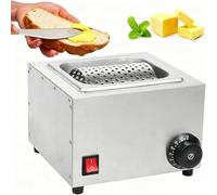 Rodillo De Mantequilla Eléctrico, Aplicador De Mantequilla Para Panadería, Esparcidor De Calefactado Eléctrico De 300w Con Temperatura Ajustable 0-110℃, Calentador De Rueda De
