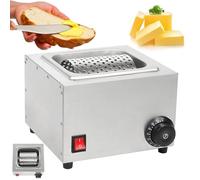 Rodillo De Mantequilla Eléctrico, Difusor De Mantequilla Calentado 300w Con Temperatura Ajustable 0-110°c, Se Derrite Rápidamente & Se Extiende Uniformemente, Rueda Eléctrica