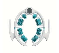 Rodillo de masaje anticelulítico - Masajeador Cellu Roll Automasaje Muscular Piernas Glúteos Fitness Yoga (Verde Octanio)