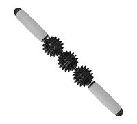 Rodillo de Masaje Corporal, Material Seguro para Rodillo de Masaje que Garantiza la Máxima Durabilidad para las Personas que a Menudo Trabajan Frente a la Computadora en la Oficina, en el(negro)
