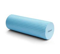 Rodillo de masaje de espuma de alta densidad de 12 pulgadas, rodillo de masaje de punto de activación azul claro para ejercicio de tejido profundo, masaje y recuperación GolgiStim