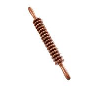 Rodillo de masaje de madera de haya para yoga, masaje lumbar, cervical, hombro, espalda, pierna, palo de madera, cuerpo fino, meridiano, masajeador de fitness (tipo a)