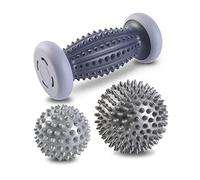 Rodillo de masaje de pies, espolón calcáneo, bola de erizo, masaje de pies, rodillo de masaje para pies, innovador rodillo de masaje de pies, pelota de erizos para aliviar el dolor muscular