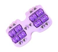 Rodillo de masaje de pies, rodillo de talón, portátil Plantar Muscle Release Tissue Relief Dispositivo de entrenamiento para mujeres hombres Home Spa Cuidado Personal Fisioterapia