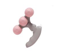 Rodillo de masaje de silicona, masajeador de mano, diseño de 6 rodillos para un alivio muscular eficaz, herramienta ligera de pilates, fitness, masajeador profundo de tejidos