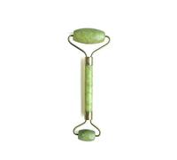 Rodillo de masaje facial Cabezas dobles/individuales Jade Stone Massager Face Neck Chin Lifting Tools Relajación de la piel del cuerpo Rodillo de terapia delgada 2heads