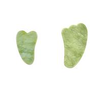 Rodillo de masaje facial Gua Sha Junta de doble cabezas Jade Stone Jade Roller Gouache,Tipo 011