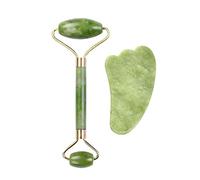 Rodillo de masaje facial Gua Sha Junta de doble cabezas Jade Stone Jade Roller Gouache,Tipo 015