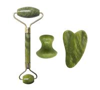Rodillo de masaje facial Gua Sha Junta de doble cabezas Jade Stone Jade Roller Gouache,Tipo 08
