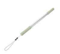 Rodillo de Masaje Fascial 51cm Acero Inoxidable Verde | Ligero y Portátil Agarres Antideslizantes, Soporte para Entrenamiento de Postura, Uso en Casa y Gimnasio