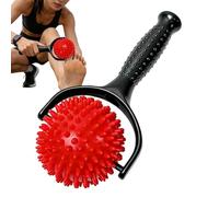 Rodillo de Masaje | Herramienta para Aliviar la Tensión Muscular con Bolas de Masaje - Barra para Estirar la Espalda - para cuerpo, piernas, espalda, pies, hombros, manos