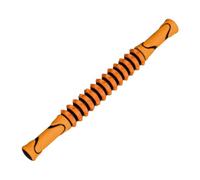 Rodillo de Masaje Manual para Cuerpo Completo y Espalda, Naranja