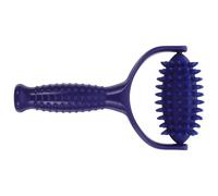Rodillo de Masaje Muscular de Mano Azul para Espalda y Hombros | Masaje Suave, Ayuda al Flujo Sanguíneo, Uso en Casa y Trabajo, Material Abs y Pvc
