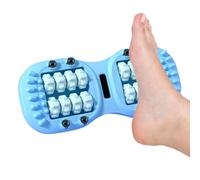 Rodillo De Masaje Para Fascitis Plantar 33x14cm Rodillo Doble Portátil De Puntos Gatillo, Diseño Portátil Unisex, Perfecto Para Relax, Reflexología Y Recuperación Muscular