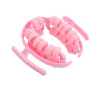 Rodillo de Masaje para Muslos con 28 Rodillos, Pp, Rosa | Herramienta Portátil para Mujeres y Oficina, Estructura de Pinza Estable, Uso en Esterilla de Yoga